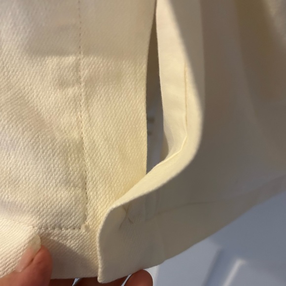 Free People Cream Blazer / Jacket oversized  M NWT - Picture 6 of 7